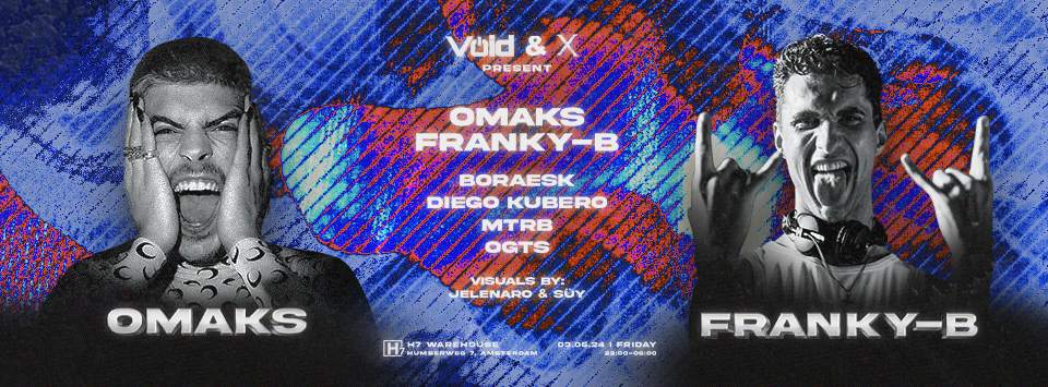 VOID x XENITH present OMAKS & Franky-B - Página frontal