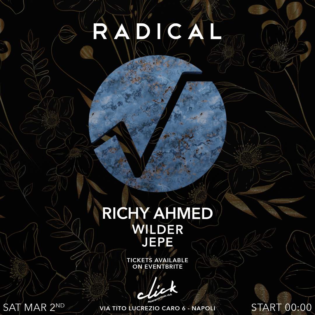 RADICAL with Richy Ahmed - Página frontal