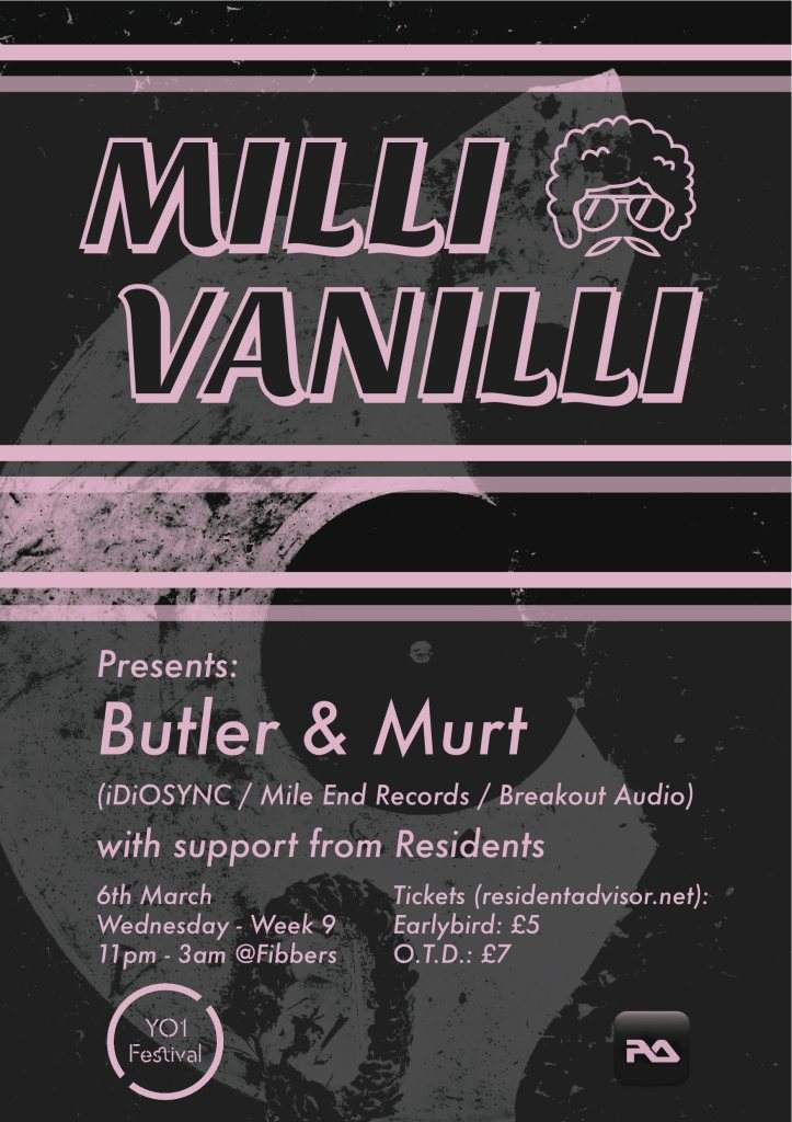 Milli Vanilli presents: Butler & Murt - Página frontal