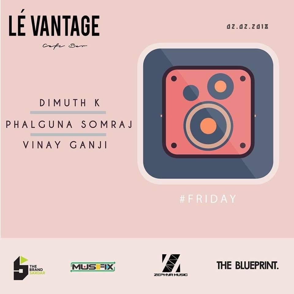Lé Vantage Cafébar feat. Dimuth K - Página frontal