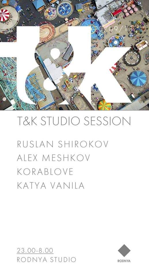 T&K Studio Session - Página frontal