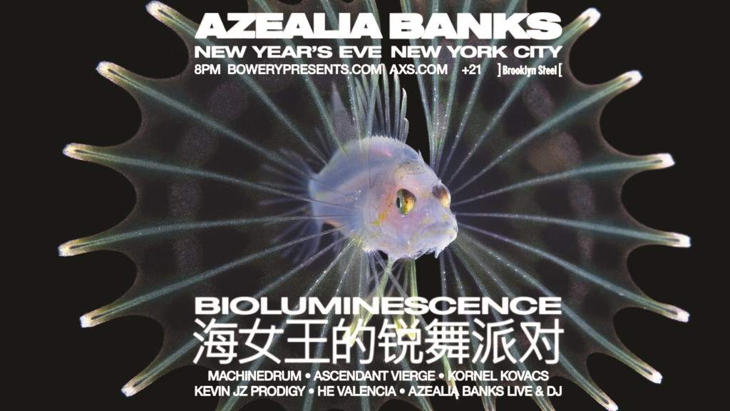 [CANCELLED] Azealia Banks Bioluminescence - Página frontal