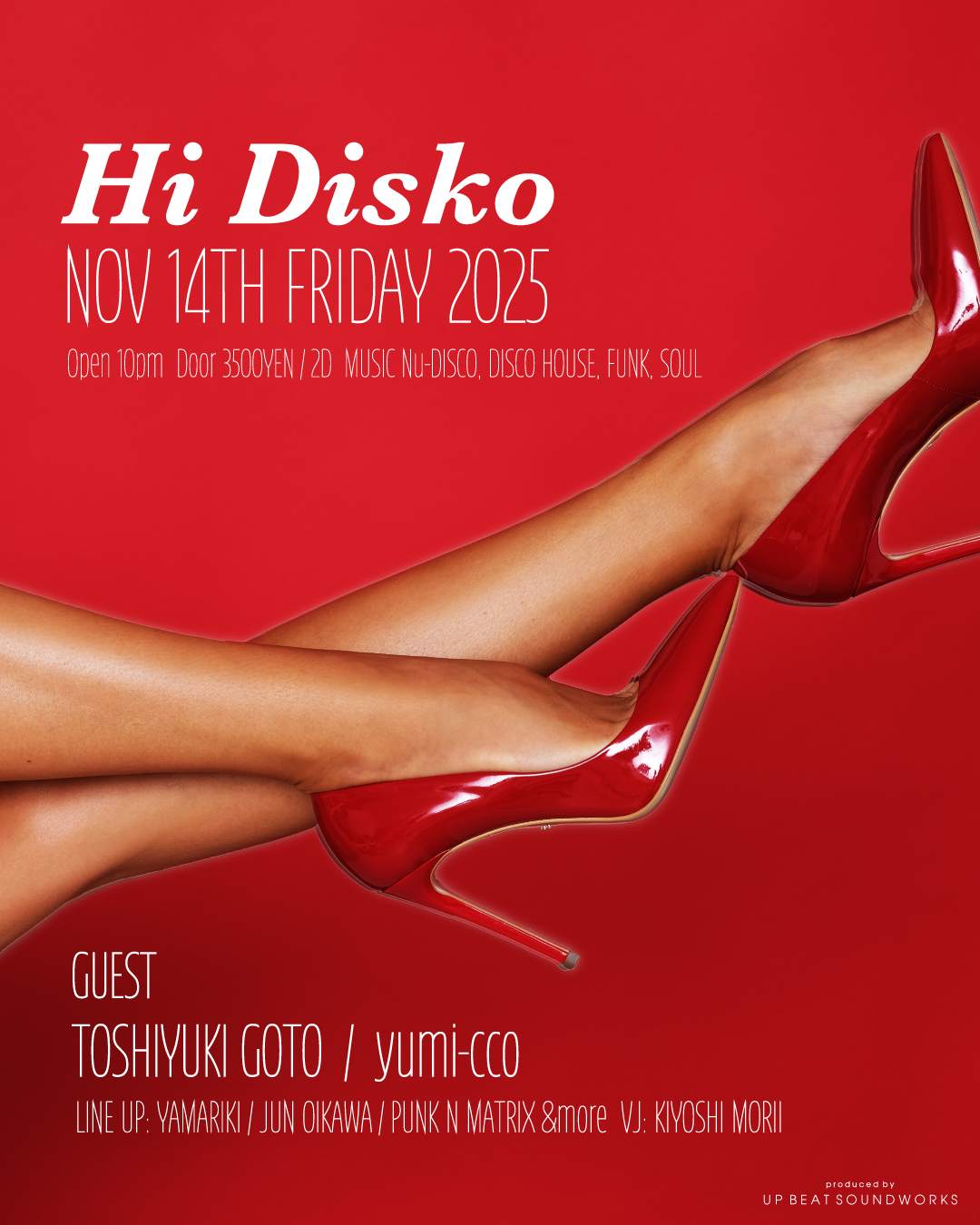 Hi DISKO at MAHARAJA ANNEX, Tokyo