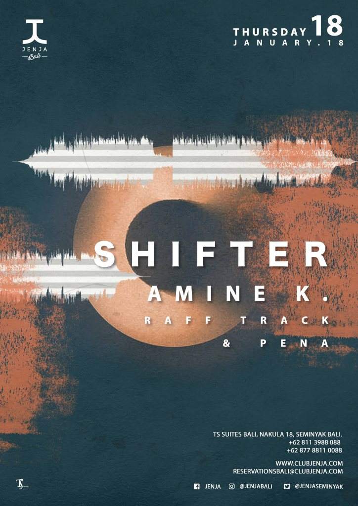 Jenja x Shifter with Amine K - Página frontal