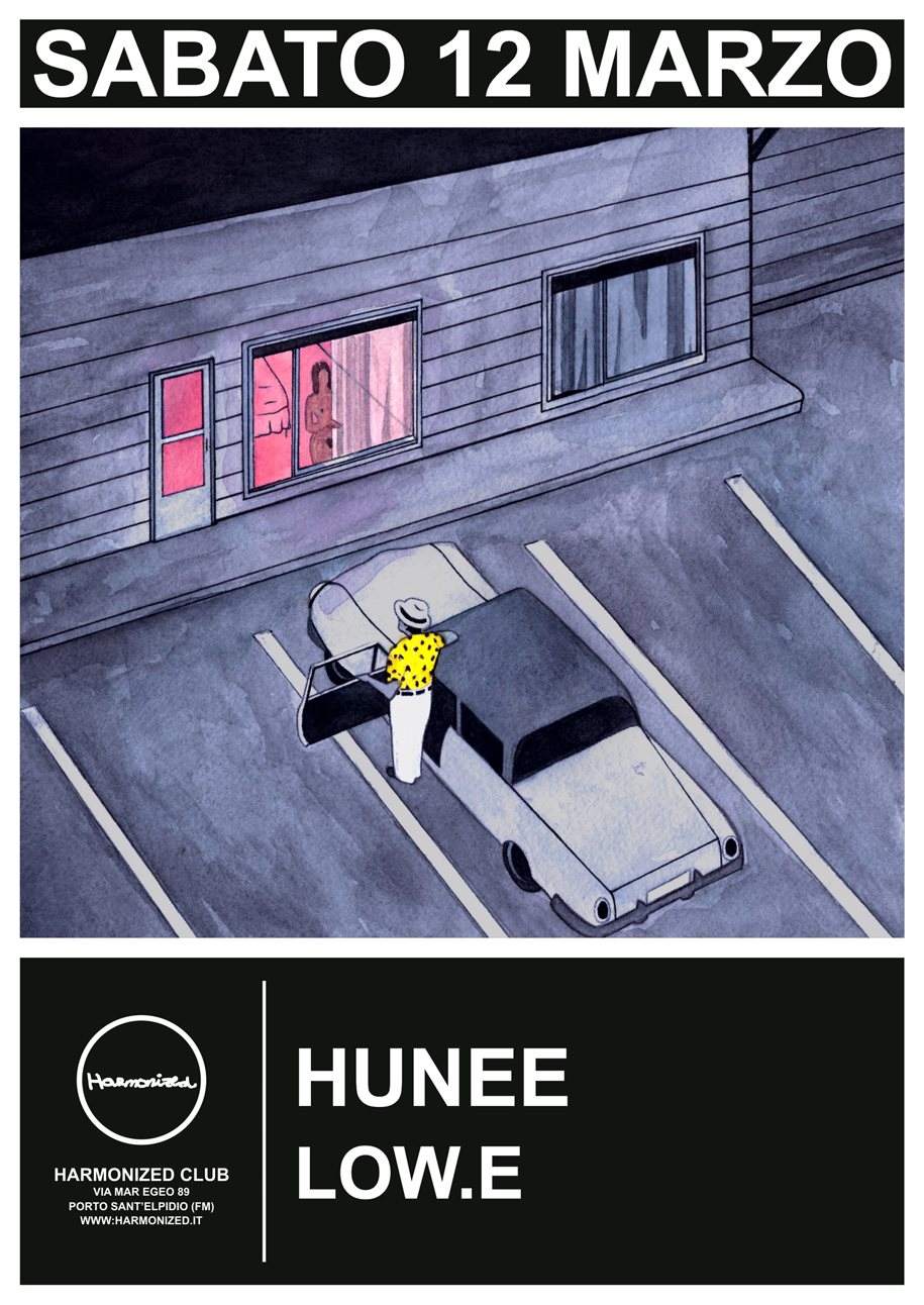 Harmonized presents Hunee - Página frontal