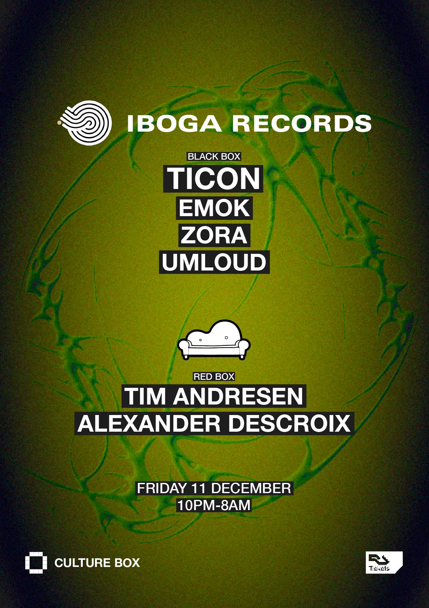 Iboga: Ticon / Emok / Zora / Umloud / Sofa Beats: Tim Andresen ...