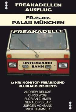 Freakadellen-Ausflug - フライヤー表