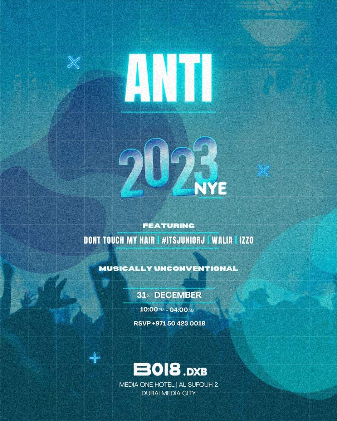 ANTI at B018.DXB, Dubai