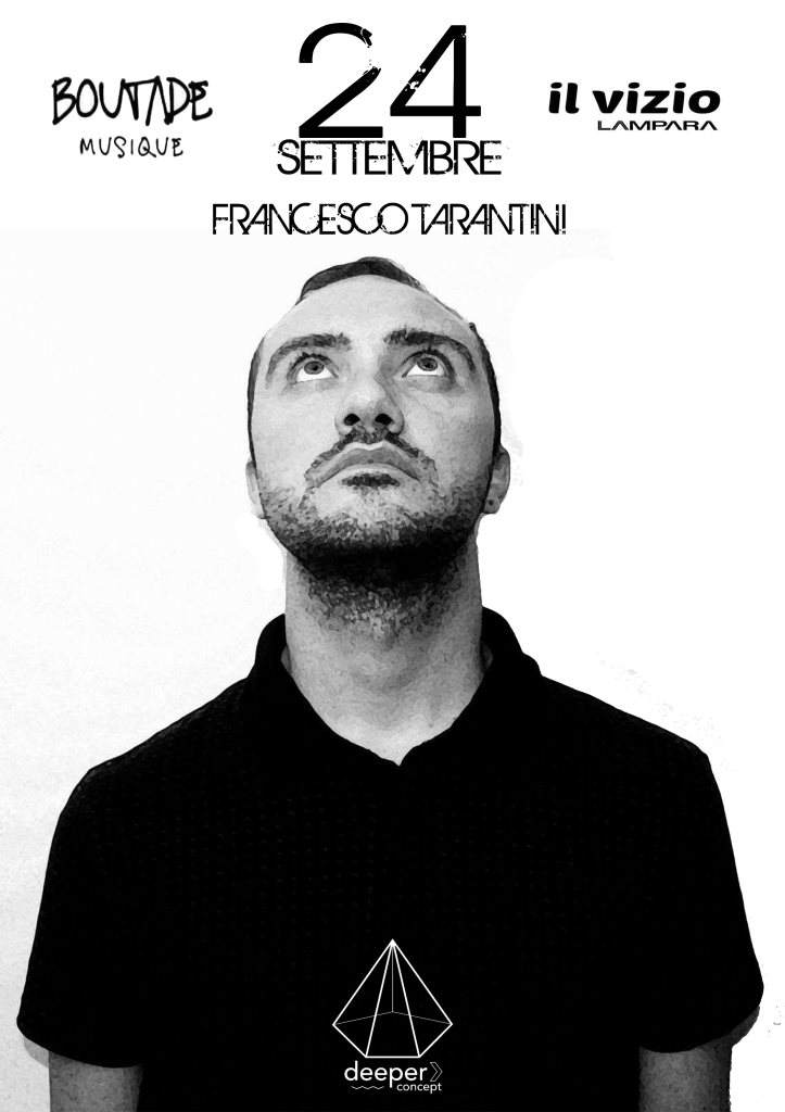 Deeper Opening Season with Francesco Tarantini - フライヤー裏