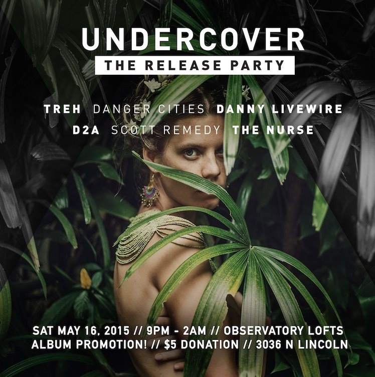 Phunk Junk Records Undercover Release Party - フライヤー表