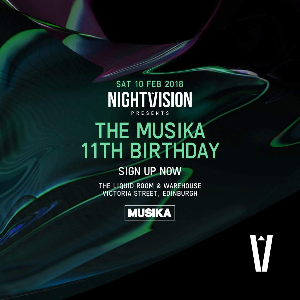 Nightvision: Musika 11th Birthday with Alan Fitzpatrick, Slam - Página frontal
