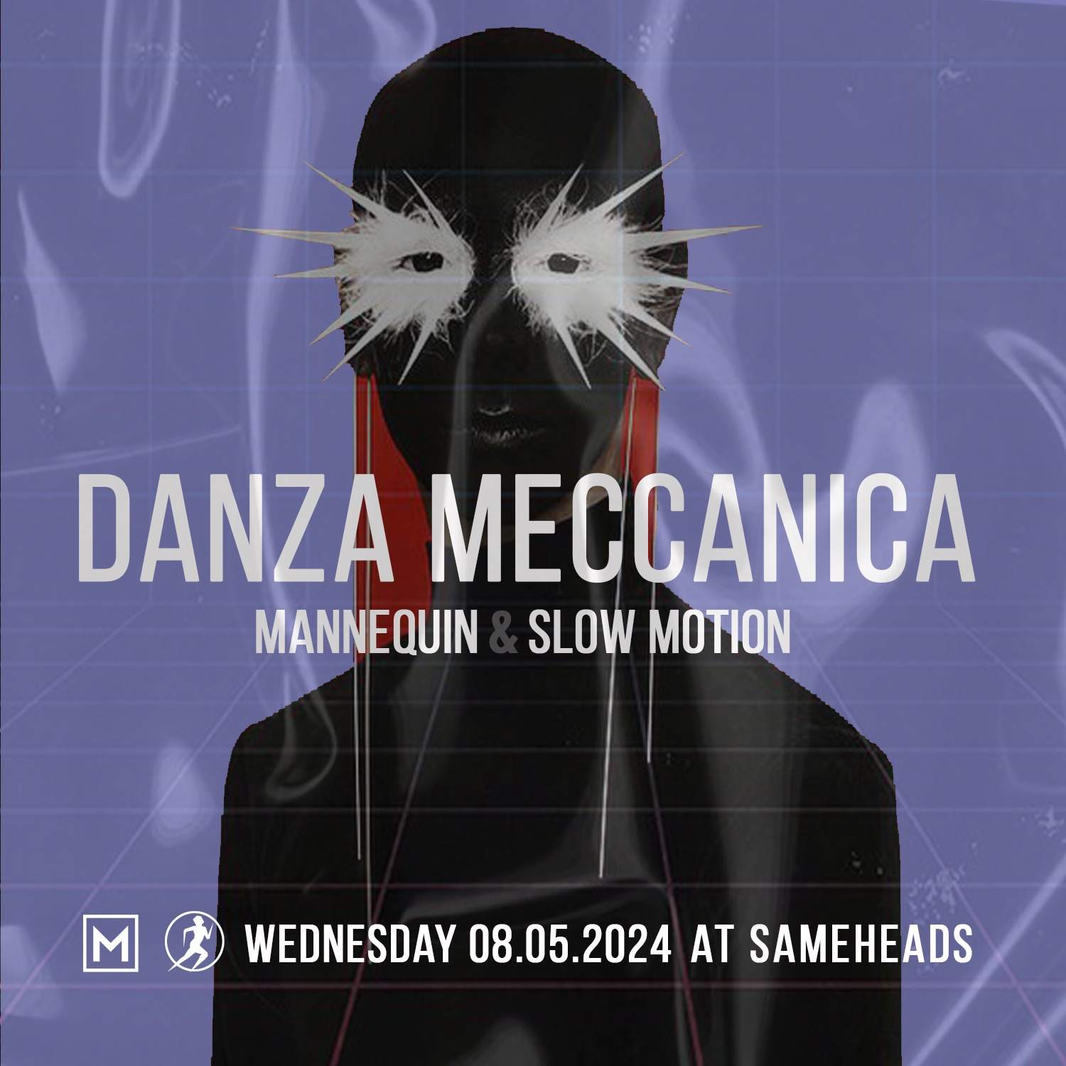 Danza Meccanica with Alessandro Adriani & Franz Scala - フライヤー表