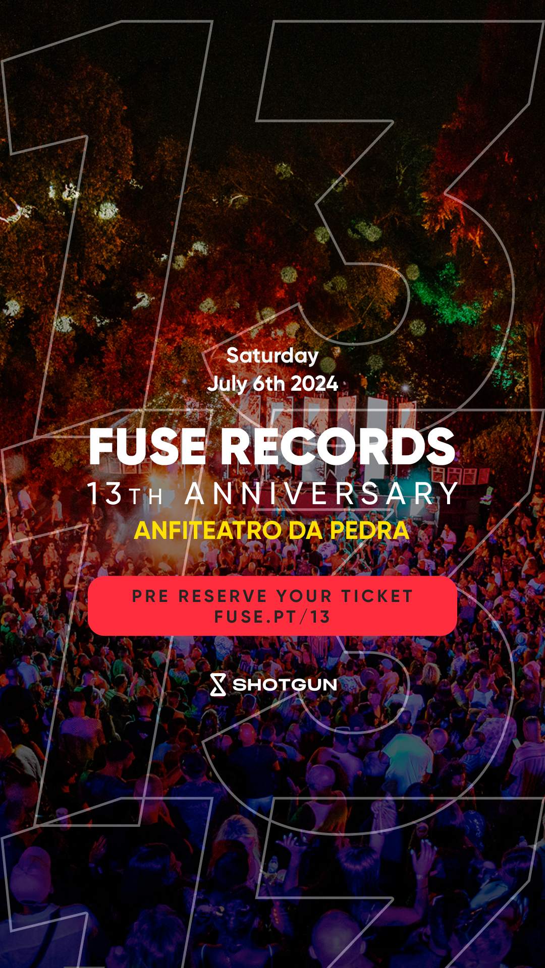 Fuse Records: 13th Anniversary (Day) - フライヤー裏