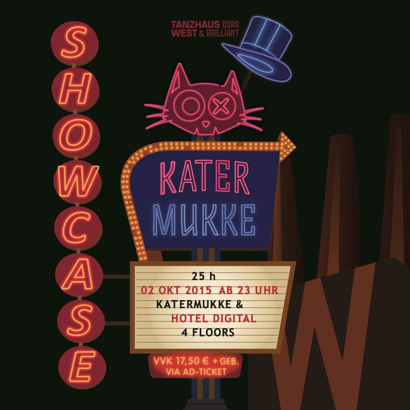 Katermukke Showcase - フライヤー表