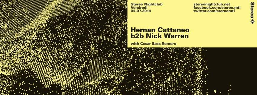 Hernan Cattaneo b2b Nick Warren - Página frontal