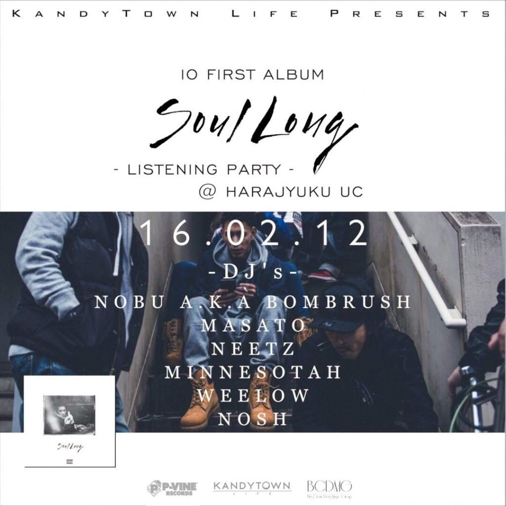 Kandytown Life presents「io First Album Soul Long」 at Ucess The