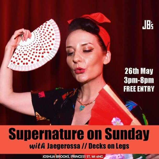 Supernature on Sunday with Jaegerossa//Decks on Legs - Página trasera