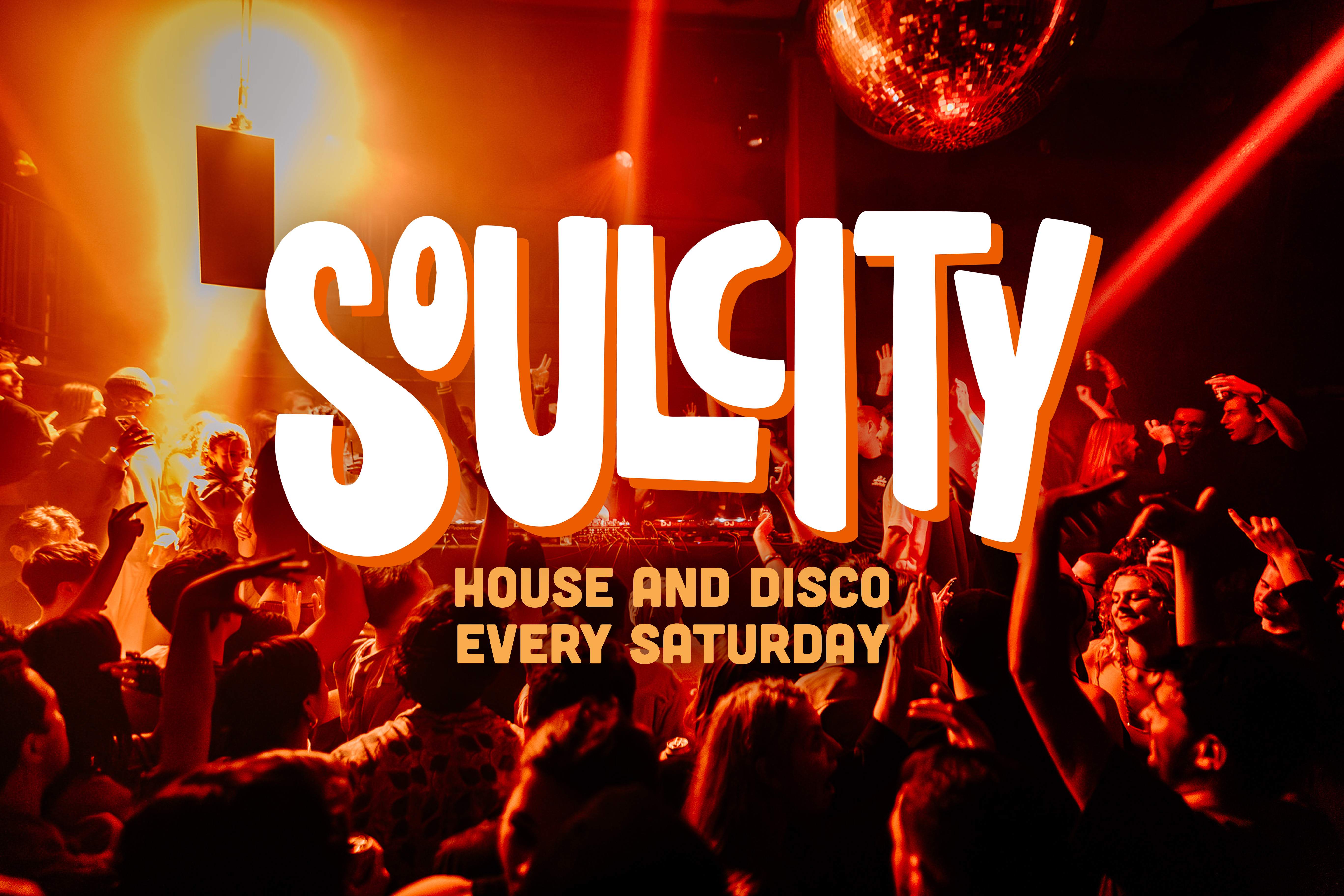 Soul City: House & Disco Every Saturday - Página frontal