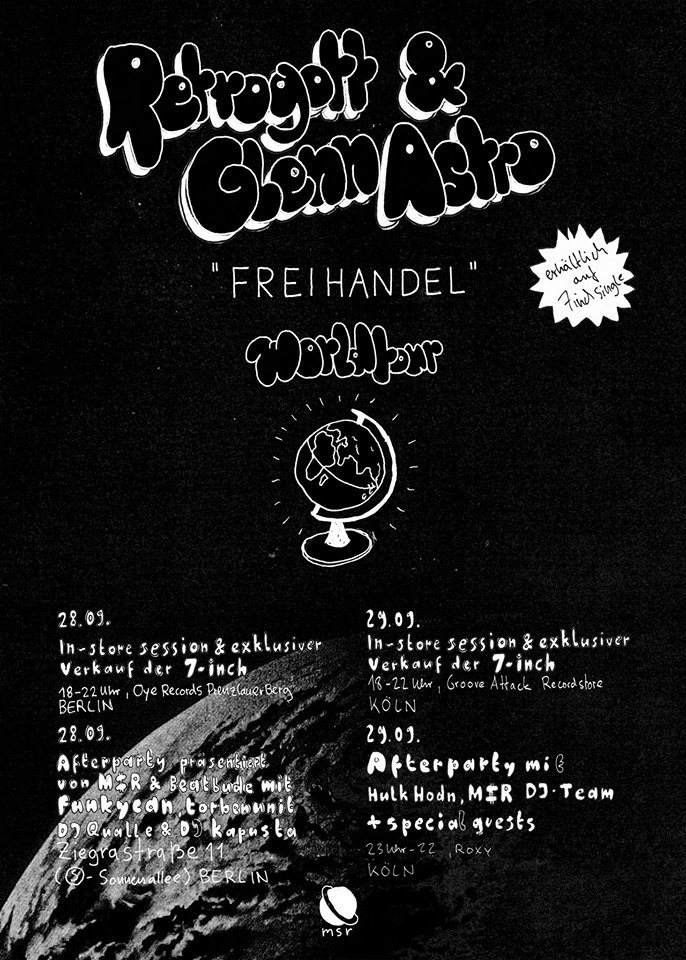 M$R & Beatbude presents 'Freihandel Freestyle' Afterparty - Página frontal