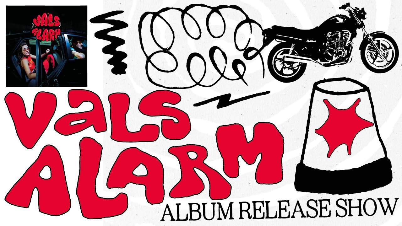 VALS ALARM (live), Karel (live), Jerrau, Megan Jane & Joley (live), Cristel Ball, Spastic Joy, - Página frontal