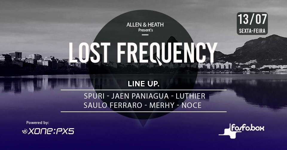 Lost Frequency presents Spuri + Jaen Paniagua (México) - フライヤー表