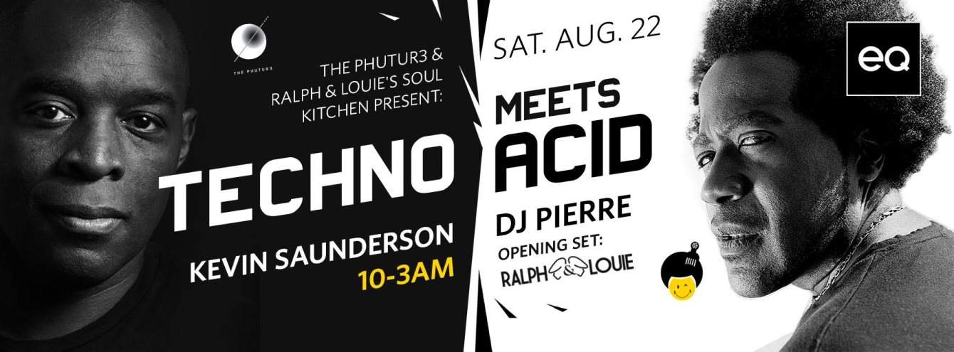 The Phutur3 presents: Kevin Saunderson:DJ Pierre B2B - Página frontal