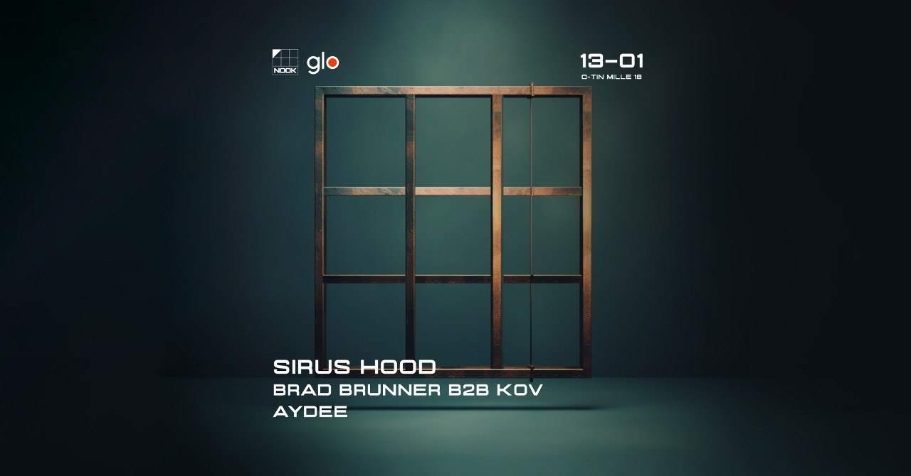 NOOK in with Sirus Hood, Brad Brunner b2b Kov, Aydee - Página frontal