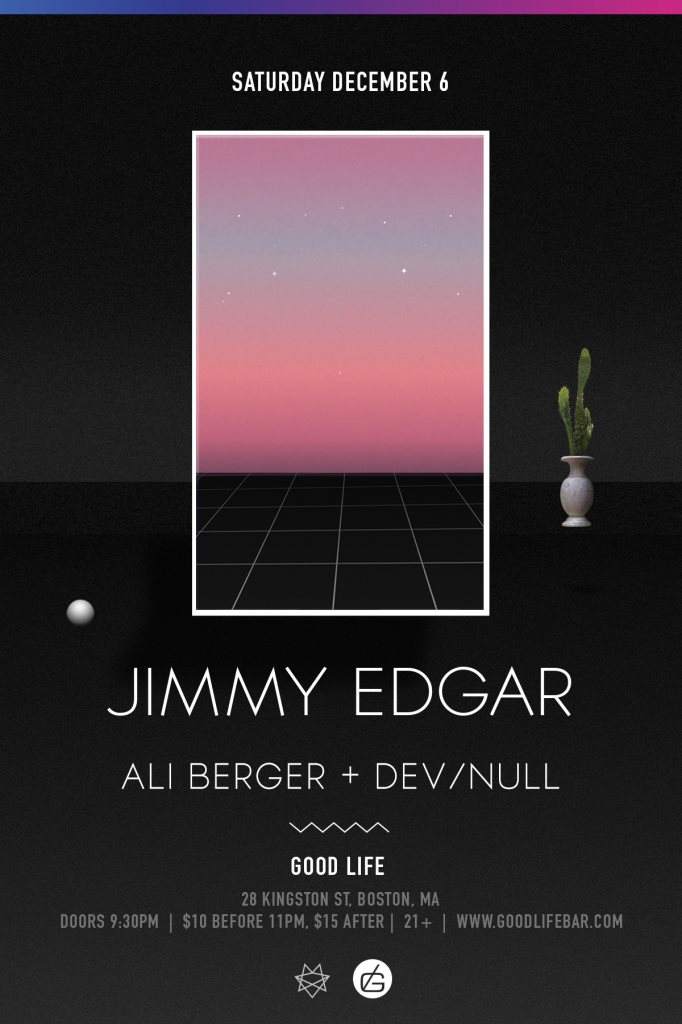 Jimmy Edgar, Ali Berger, Dev/Null - Página frontal