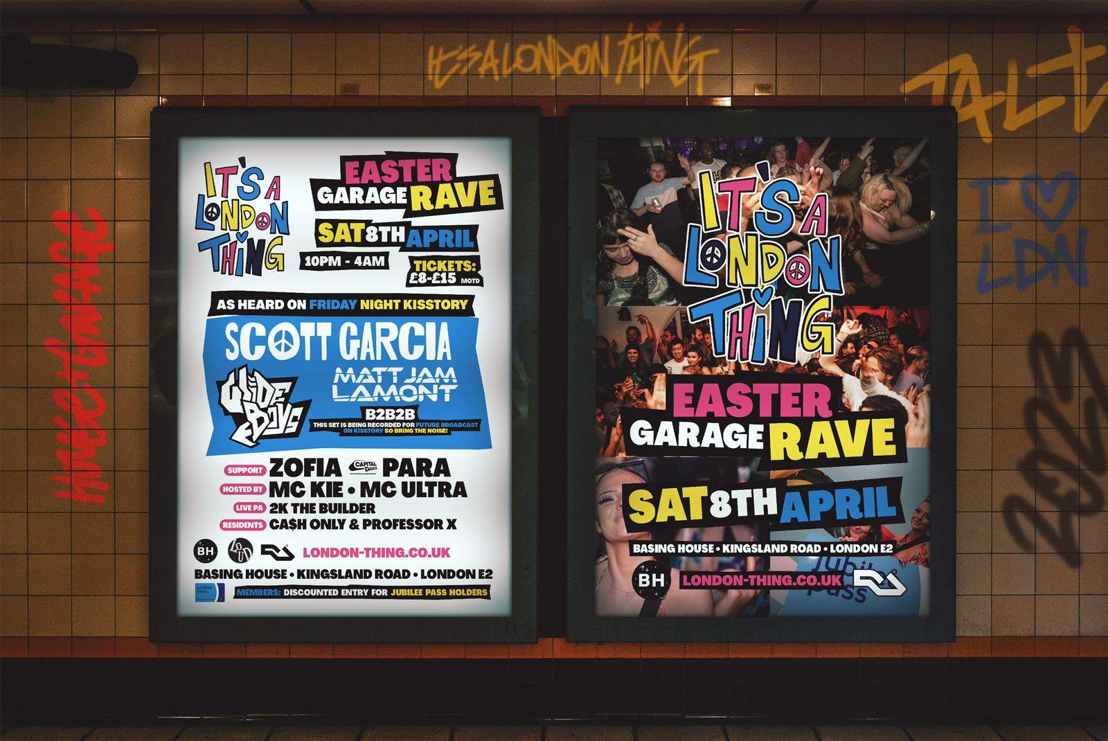 IT'S A LONDON THING - EASTER GARAGE RAVE at Basing House, London