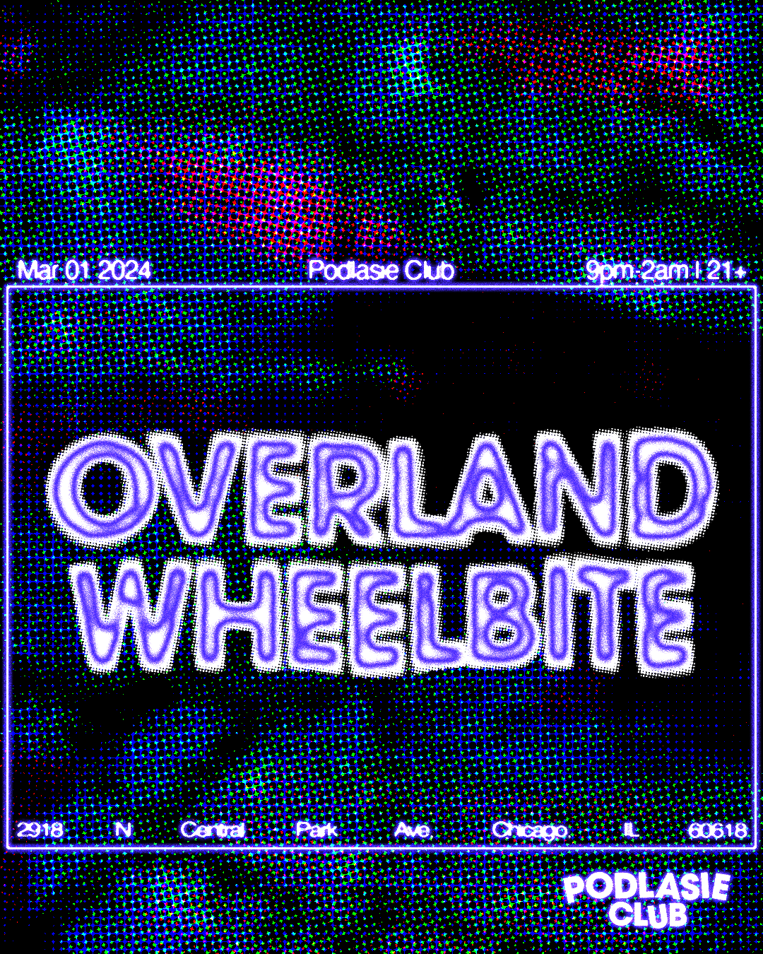 Overland, Wheelbite - フライヤー表