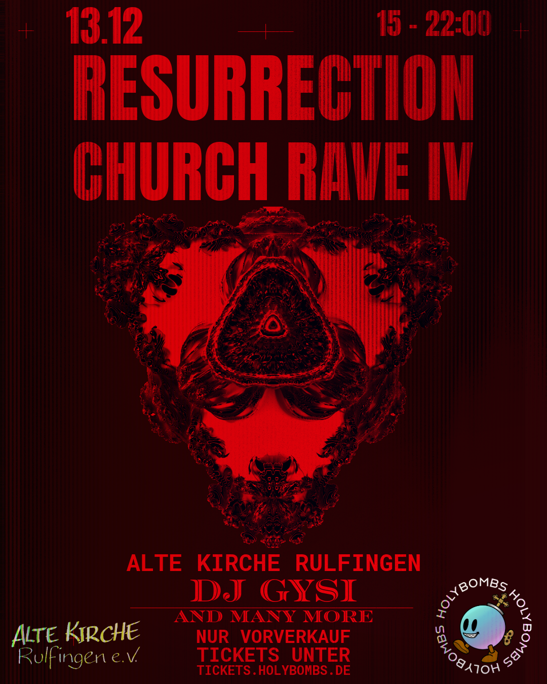 Resurrection Church Rave + Afterparty at Alte Kirche Rulfingen, Baden ...