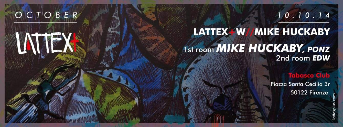 Lattex+ with Mike Huckaby - Página frontal