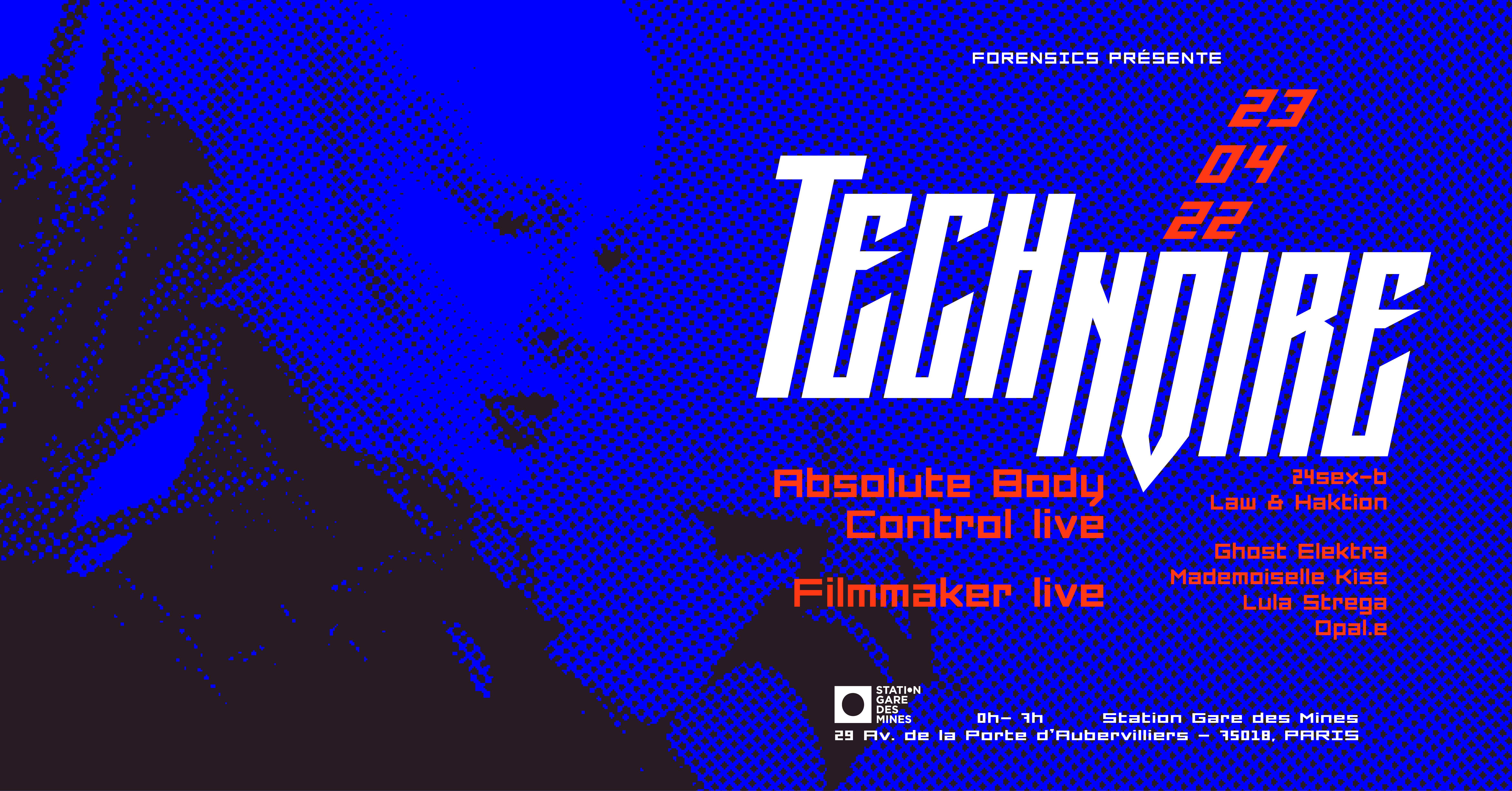 Tech Noire 5-Year Anniversary ⎜ Absolute Body Control & Filmmaker live - Página trasera
