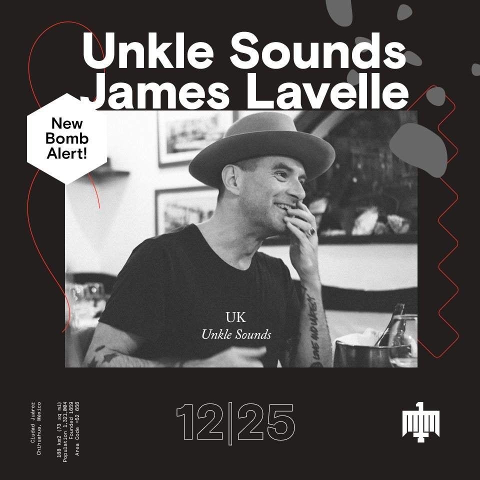 James Lavelle presents Unkle Sounds - フライヤー表