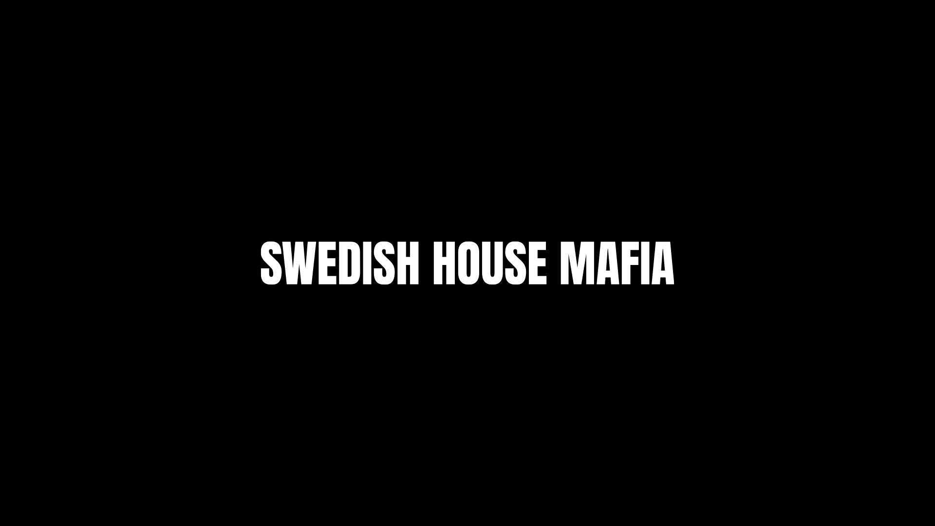 Swedish House Mafia - フライヤー表