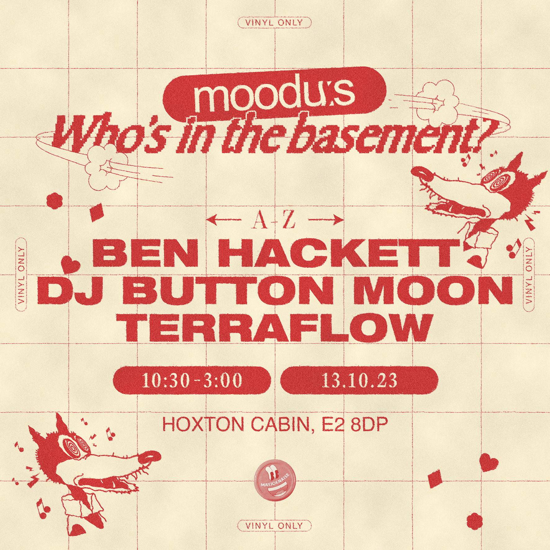moodus: Who's in the Basement - Página frontal