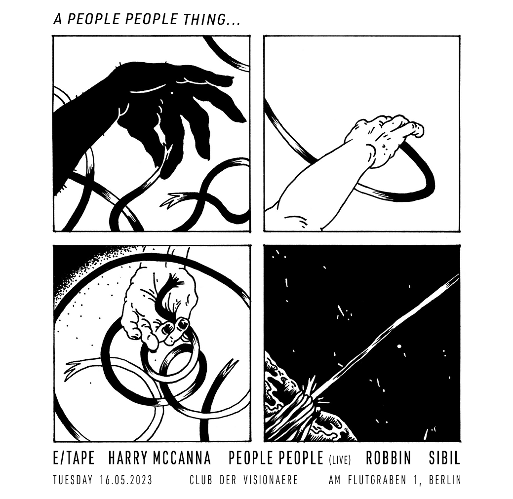 A People People Thing - フライヤー表