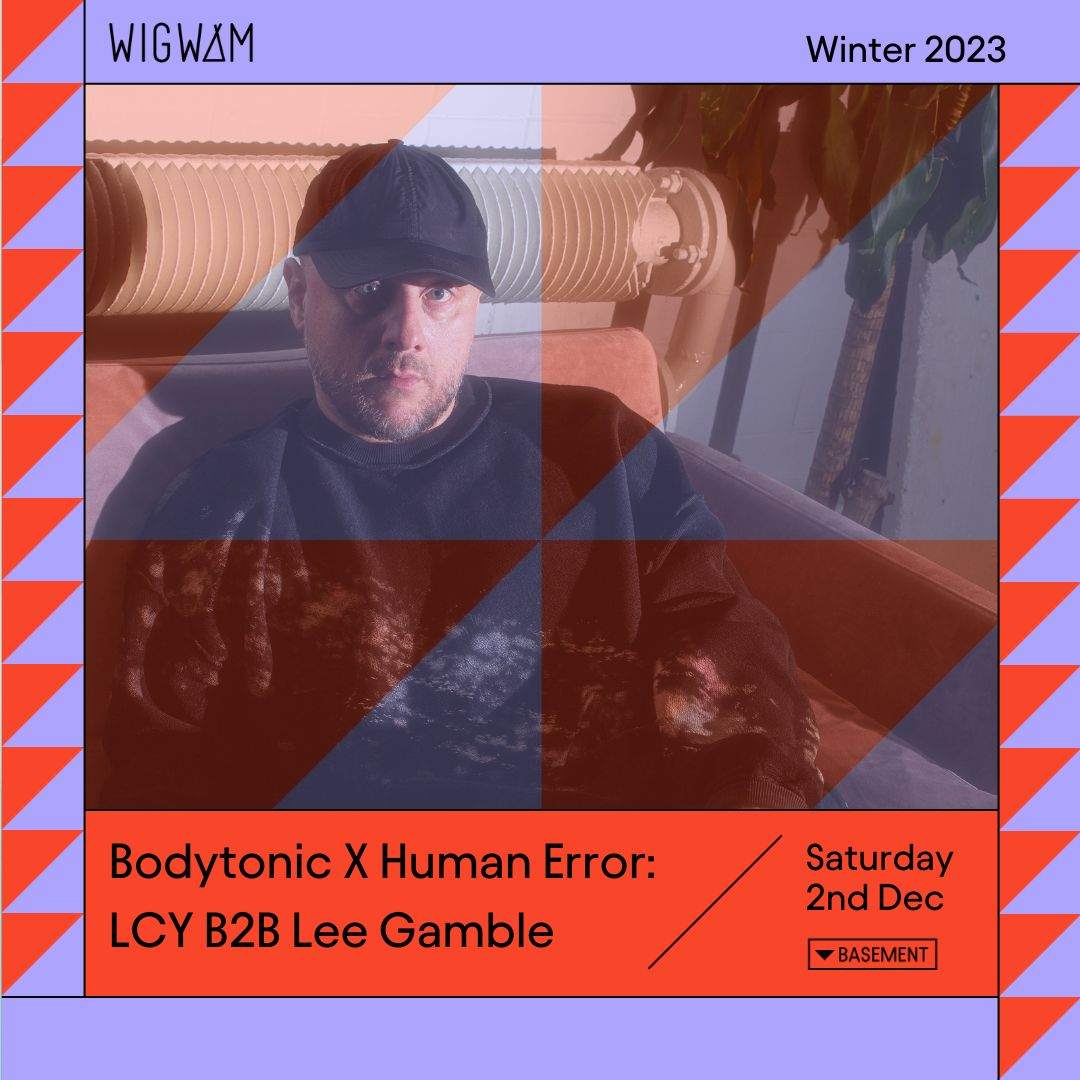[POSTPONED] Bodytonic X Human Error present: LCY B2B Lee Gamble - Página trasera