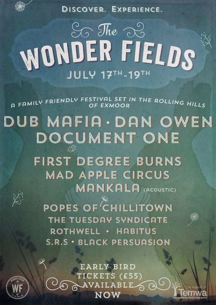 The Wonder Fields Festival - Página frontal