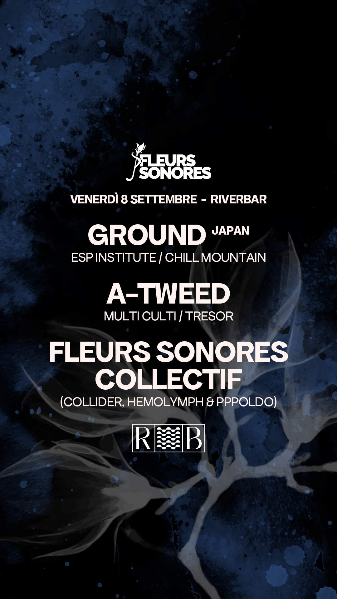 Fleurs Sonores with Ground & A-Tweed - Página frontal
