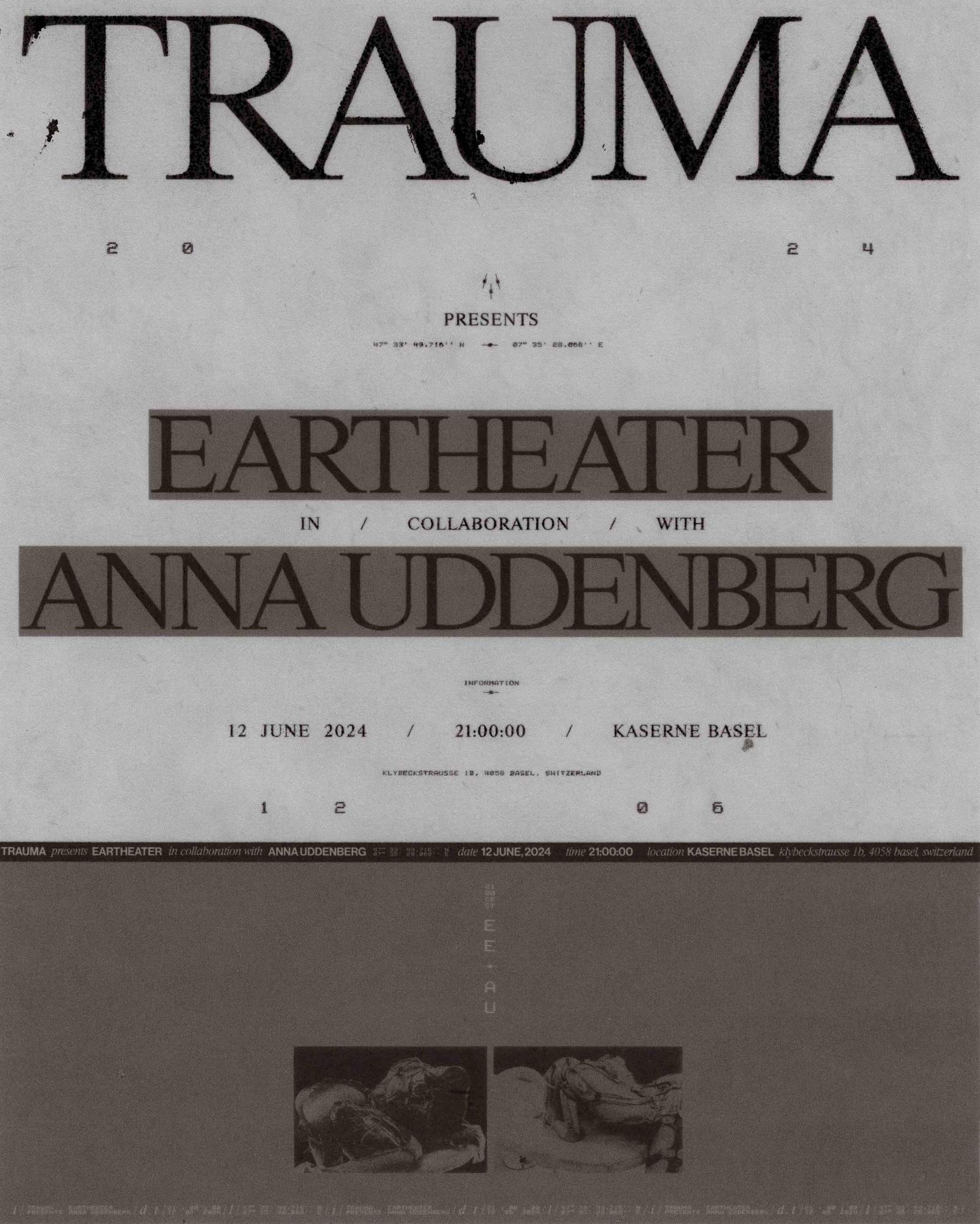 Eartheater in collaboration with Anna Uddenberg - Página frontal