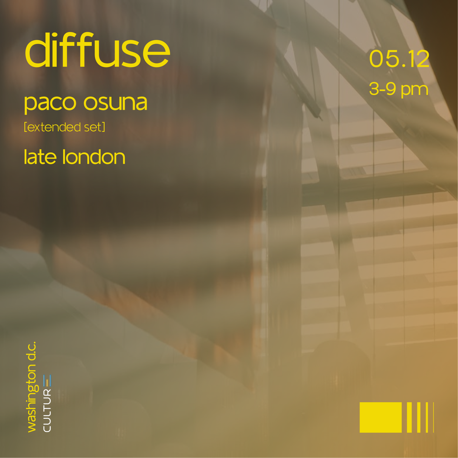 diffuse: Paco Osuna (Extended Set) - フライヤー表