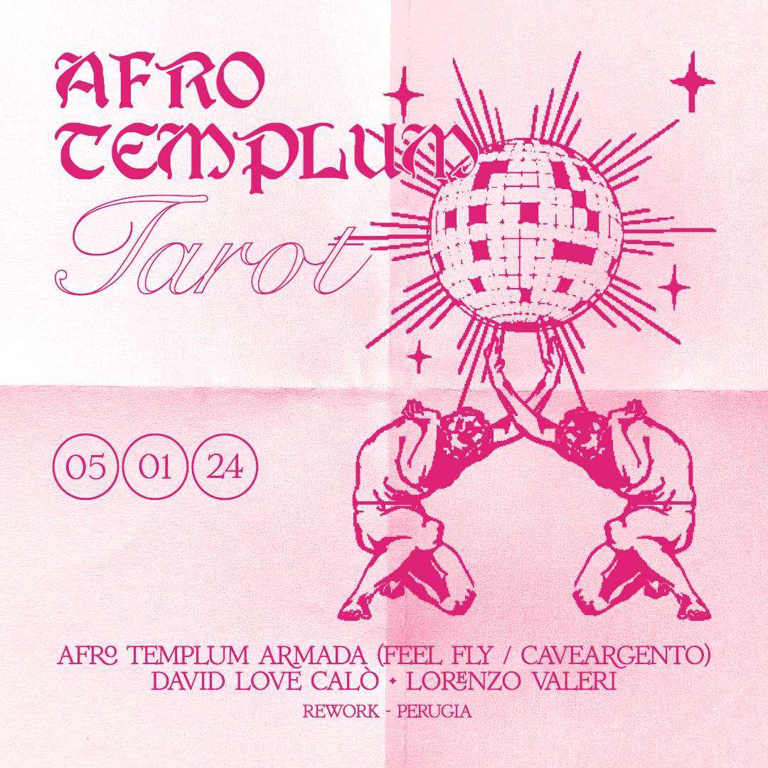 Afro Templum Tarot 〶 1 - フライヤー裏