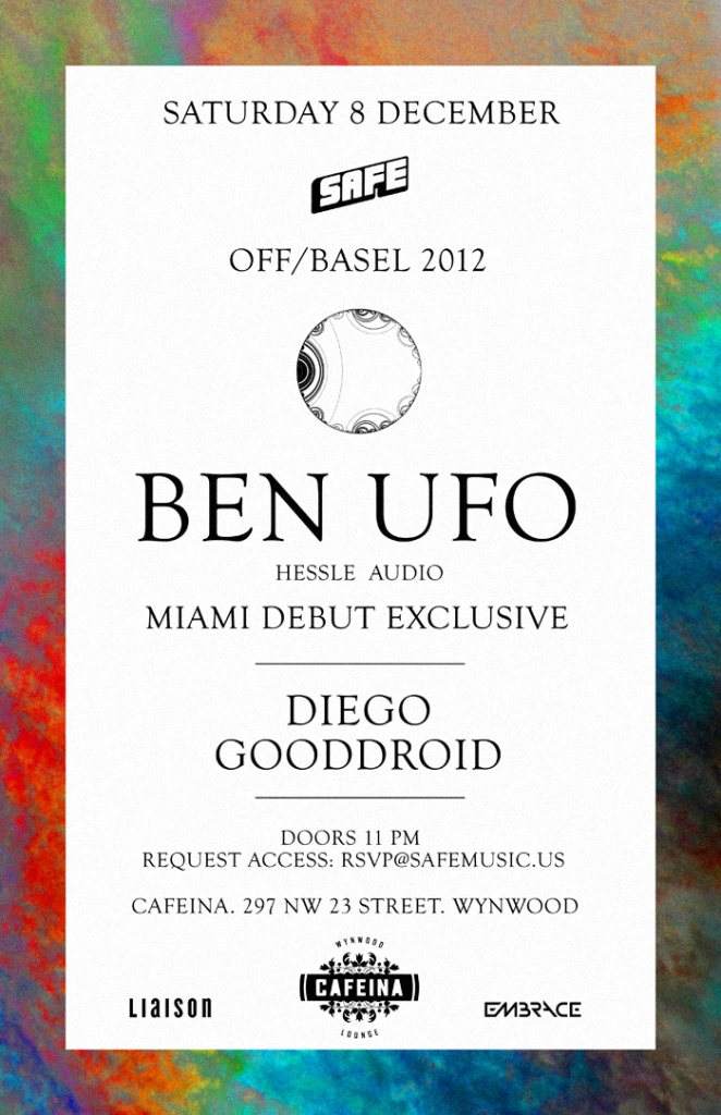 Safe Off/Basel Exclusive Starring Ben UFO - Página frontal