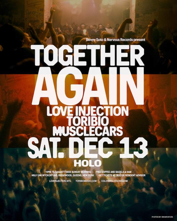 MUSCLECARS, Toribio, Love Injection: Together Again at H0L0, New