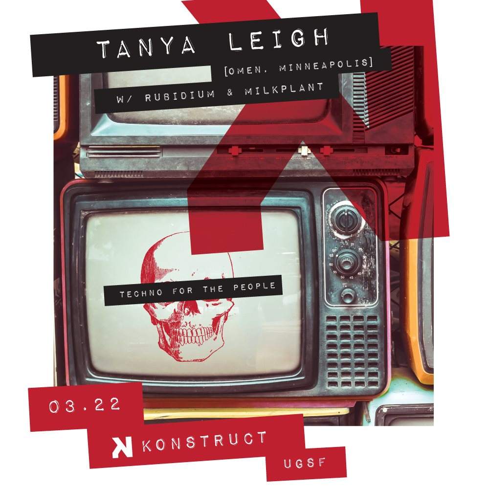 Konstruct with Tanya Leigh - フライヤー表