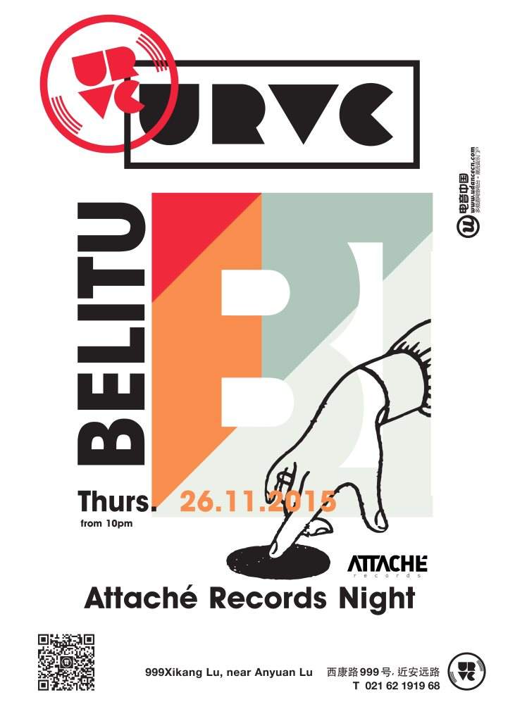 Belitu From Attache Records - フライヤー表