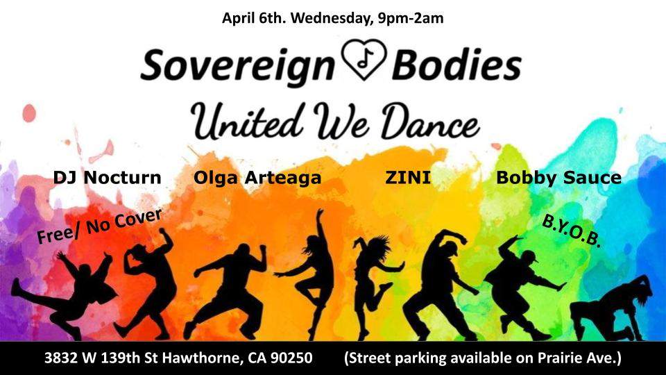 Sovereign Bodies ♡♪ United We Dance - Página frontal