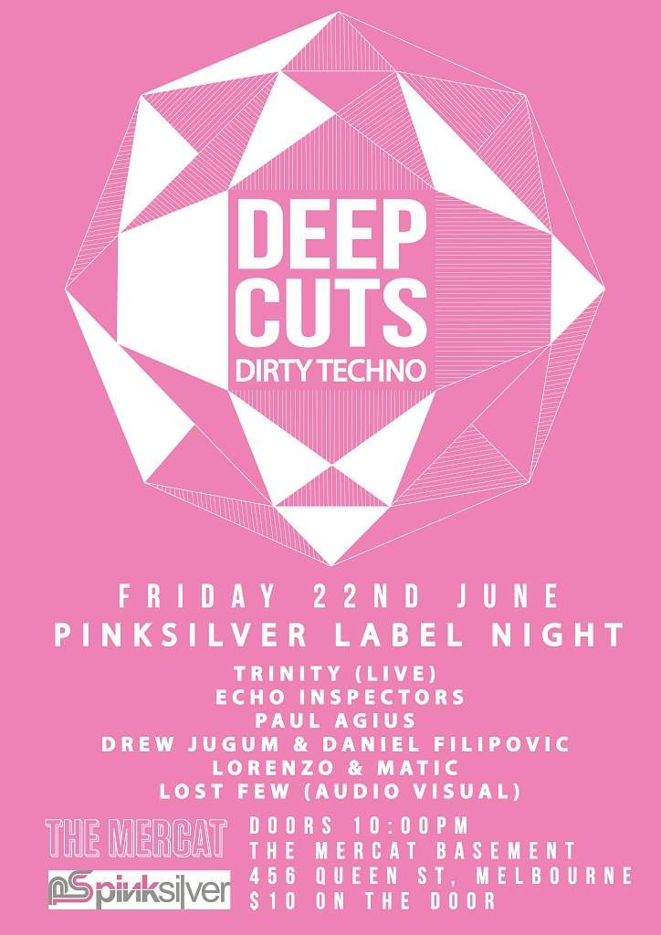 Deep Cuts III - Pinksilver Label Night - Página frontal