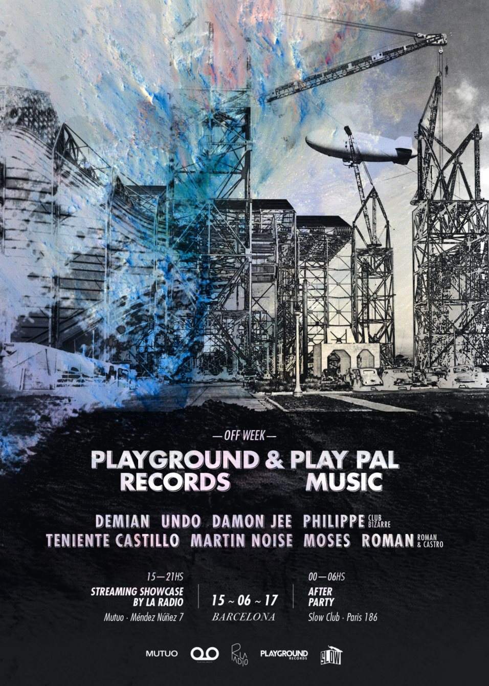Playground Records & Play Pal Music - OFF Week - - フライヤー裏